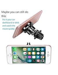 Soporte magnético para teléfono de coche en la ventosa, rotación de 360°, apto para todo tipo de teléfonos inteligentes.