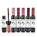 HailiCare 6 Colors Wine Lip Stain, Waterproof Lip Glosses, Lip Tint, Liquid Lipstick 6pcs/kit