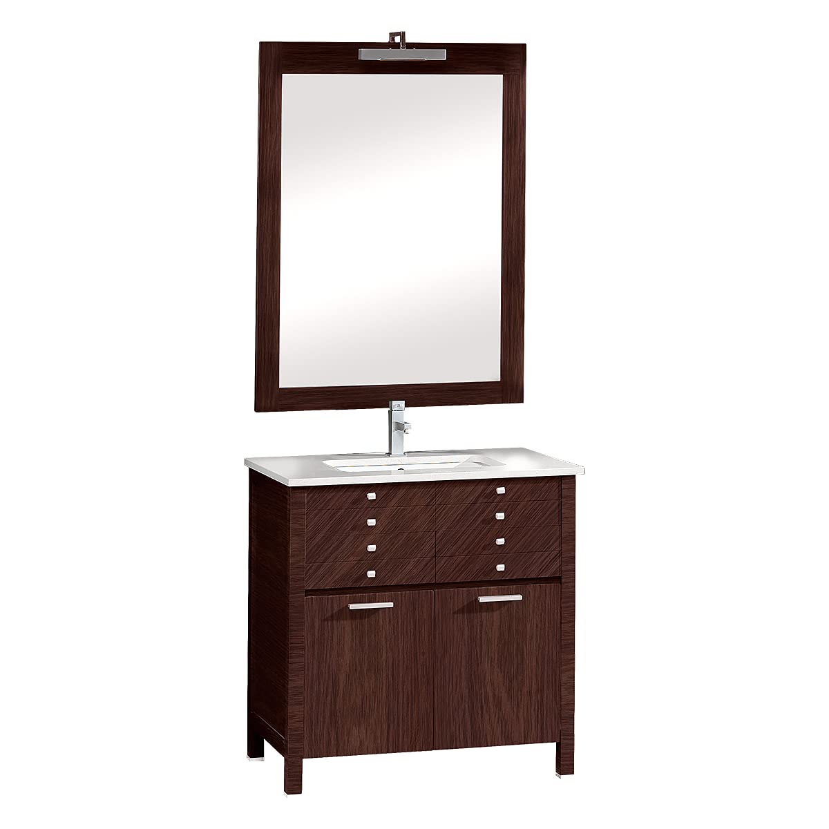 ARTEMA-MOBILIARIO-Mueble-de-bano-de-Estilo-Moderno-con-Lavabo-y-Espejo-Gama-Vulcano-100x85x45-Wengue