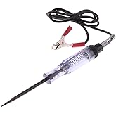 Haobase DC 6V/12V/24V Auto Truck Car Electrical Circuit Continuity Tester Test Light Pen Tool with Indicator Light