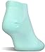 Under Armour Women's Essential No Show Socks (6 Pack), Multicolor, Medium