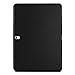 Samsung Galaxy Tab Pro 10.1 Case - Poetic Samsung Galaxy Tab Pro 10.1 Case [Slimline Series] - [Lightweight] [Ultra-slim] PU Leather Slim-Fit Trifold Cover Stand Folio Case for Samsung Galaxy Tab Pro 10.1 Black (3 Year Manufacturer Warranty From Poetic)
