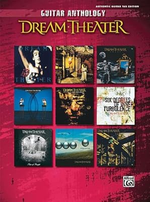 Amazon Com Dream Theater Guitar Anthology Guitar Anthology Series 0038081309767 Dream Theater Books