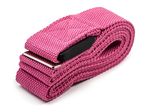 Sivan 6-Piece Yoga Set- Includes 1/2" Ultra Thick NBR Exercise Mat, 2 Yoga Blocks, 1 Yoga Mat Towel, 1 Yoga Hand Towel and a Yoga Strap (Pink) - Thumbnail 7