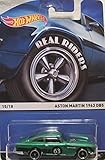 HOT WHEELS 2015 REAL RIDERS HERITAGE #15/18 ASTON MARTIN 1963 DB5 GREEN