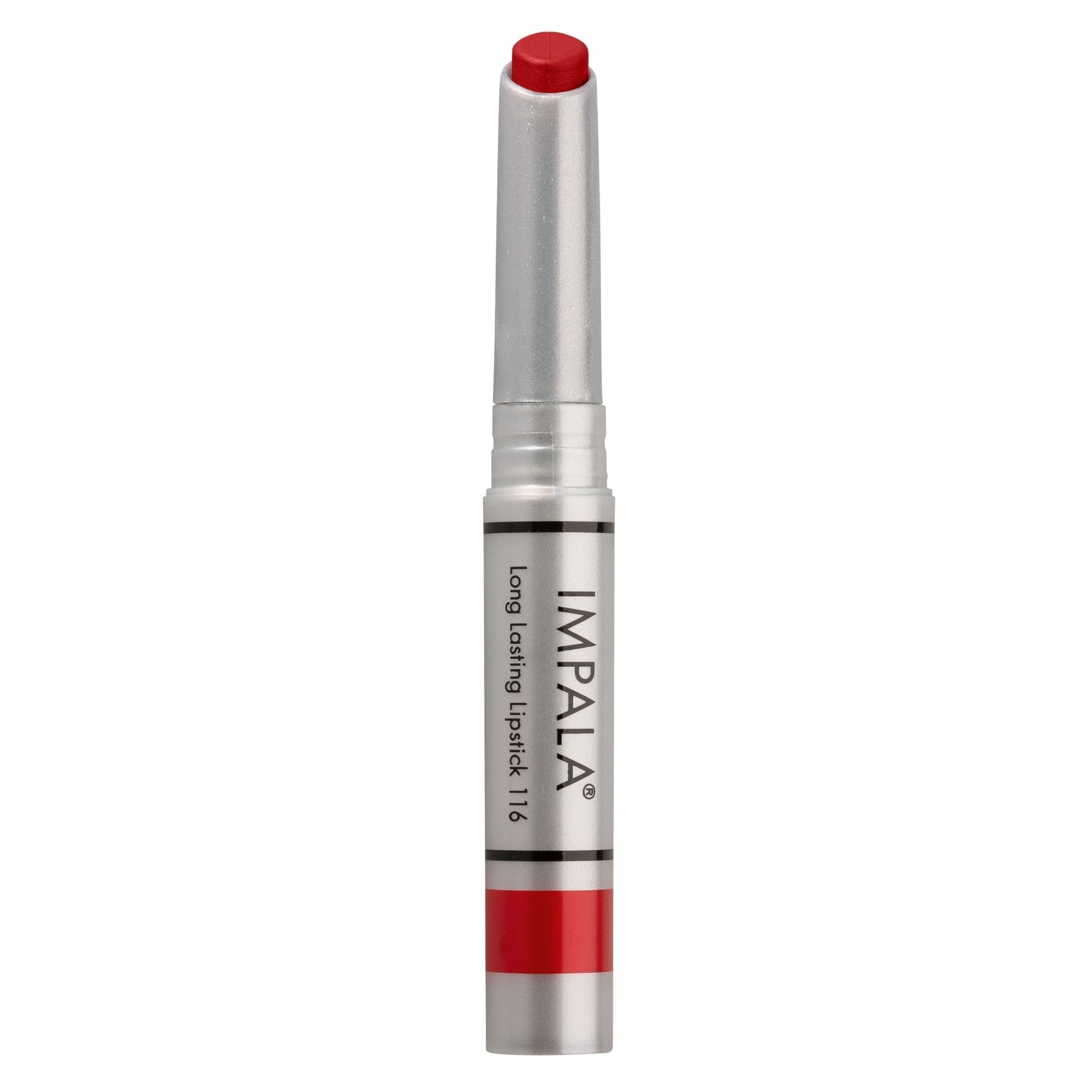 IMPALA | Longlasting Lip Color Coral Brown No. 116 | Permanent Lipstick Creamy Texture | Long-Lasting | Hydrating Full-Coverage Lip Color | Moistureizes and Nurtures