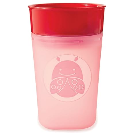 SKIP HOP Zoo Turn-and-Learn Livie Ladybug Training Cup