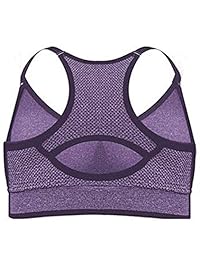 Puma - Sujetador deportivo sin costuras para mujer con tazas extraíbles