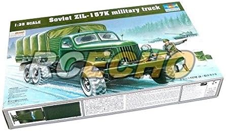 RCECHO® TRUMPETER Military Model 1/35 Soviet ZIL-157K military truck Hobby 01003 P1003 174; Full Version Apps Edition