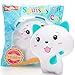 Squishies Cat Squishy Toys for Kids - Newest - Jumbo Squishies Slow Rising - Animal Squishys Stress Relief Toys - Super Soft and Slow - Kawaii Squishies - Fruit Scented Toy - Party Favors for Kids