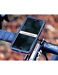 Morpheus Labs m4s iPhone X Bike Kit, Bike Mount & iPhone X Caso, teléfono celular titular para el iPhone de Apple x iPhone 10, Caja fuerte bicicleta teléfono Monte, bicicleta titular, Negro