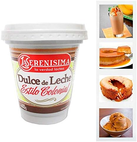 1 La Serenisima Dulce De Leche Jar 400g 14oz Milk Caramel Spread Arequipe Cajeta