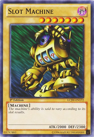 Yu-Gi-Oh! - Slot Machine (LCJW-EN172) - Legendary Collection 4: Joey's World - 1st Edition - Common