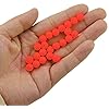 Taloyer-100pcs-Fishing-Float-Ball-EPS-Foam-Ball-Striking-Beans-Fishing-Circular-Float-Globular-Buoy-for-Fishing