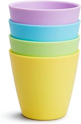 Munchkin Multi Toddler Cups 8 Oz BPA-Free Pack of 4 Dishwasher Safe view 2