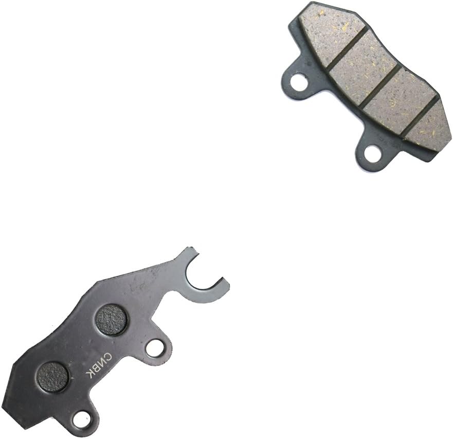 CNBK Front Brake Pad Semi-met fit for KAWASAKI Street Bike EX250 EX 250 K8F K9F KAF KBF KBFA KCF Ninja 250R 08 09 10 11 12 2008 2009 2010 2011 2012 1 Pair(2 Pads)