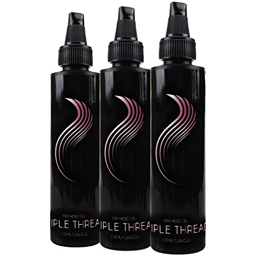 Firm hold styling hair gel for men 3 pack