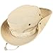 kolumb Unisex Military Boonie Hat- Premium Soft Cotton & Polyester Fabric, Sturdy Stitching Wide Brimmed Mens & Womens Boonie Hat- Top Camo Bucket Hat in Attractive Colors for Sports Fishing Beach ...