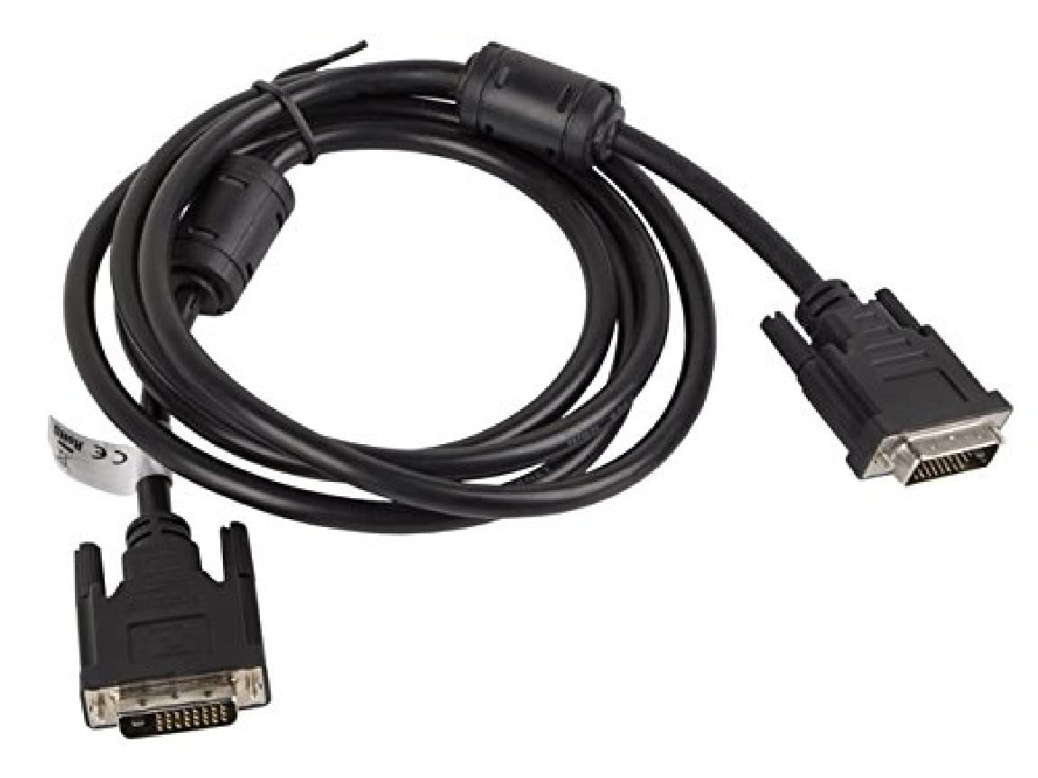 lanberg mm 10cc 0018 cm black inch DVID DVI-D (24 + 1) Plug to DVI-D (24 + 1) Male Dual Link Cable 1.8 m Black