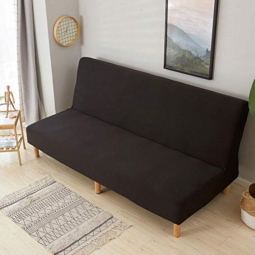 Waterproof Sofa Cover Sofa Bed Cover Folding Armless Sofa Cover Couch Slipcover Furniture Protector Cover Couch Bed Futon Cover Washable