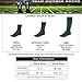 ComiFun Soccer Socks, Adults Teens Athletic Player Custom Team Number ID Socks Football Socks 1 Pair
