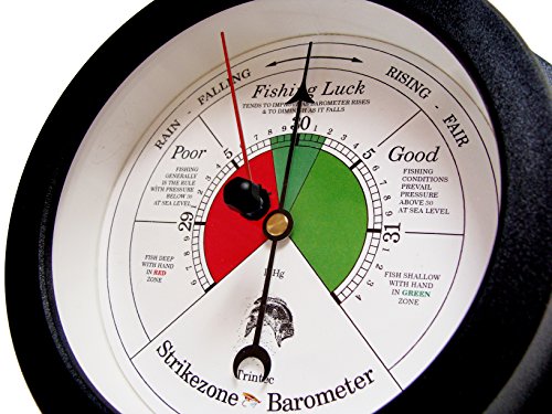 Trintec Nautical Marine Vector Collection Fishing Barometer (White Dial) VEC-04W-FB Indicator