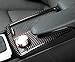 Carbon Fiber Console Water Cup Holder Trim Cover for Mercedes-Benz C Class W204 2007-2013