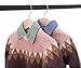 Cocomaya Pack of 10 Wooden Kids Baby Children Toddler Hanger Coats Clothes Hanger with 360 Swivel Hook (12.6 Inch Natural Unfinished Color)