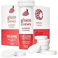Glucology 6X Fast Acting Glucochews | Raspberry (6 x 10) Flavor | 6 Tubes of 10 Chews Each