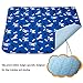 Yangbaga Washable Pee Pad for Dogs, 36x64in Extra Large Non Slip Puppy Pad, Extra Thick Whelping Pad with Great Urine Absorption, Odor Control Training Pad (32*36 in(Pack of 2))