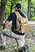 Army Tactical Backpack Molle | Sling Back Pack | Best Military Survival Gear for Men and Women - Range Shoulder Sling Bags - Small One Strap Bag for Hiking - Tan