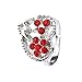 Fly-love® 20pcs Kids Crystal Silver Plated Children Girls Rings Adjustable Jewelry