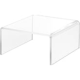 Amazon.com: Plymor Clear Acrylic Vertical Square Display Riser, 9" H x ...
