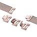 For Apple Watch Band 42mm, Wearlizer New iWatch Mesh Loop Milanese Stainless Steel Band Replacement, metal Strap Wristbands for Apple Watch Series 3, Series 2, Series 1, Sport, Edition ¨C Rose Gold