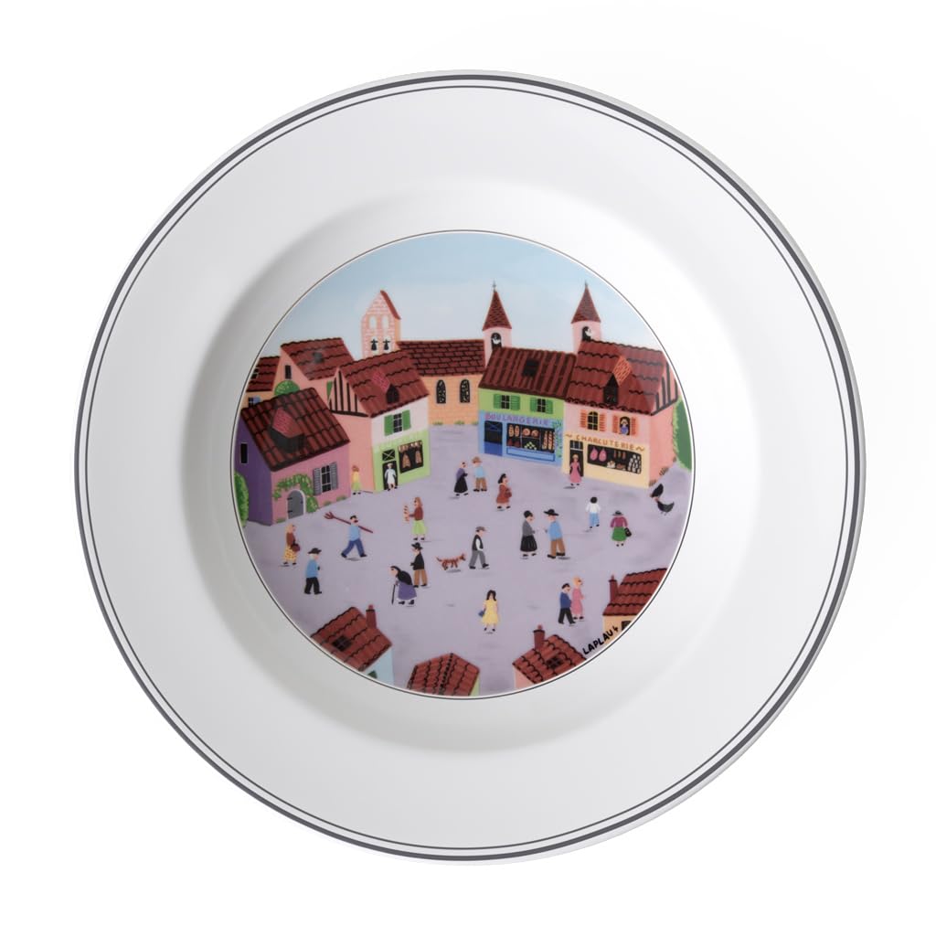 Villeroy & Boch Design Naif 21 cm deep Plate, Village