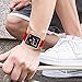 VATI Sport Band Compatible with Watch Band 38mm 42mm 40mm 44mm, Soft Silicone Strap Replacement Bands Compatible with Smart Watch Series 4/3/2/1 S/M M/L(Red,42mm S/M)
