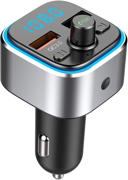 Bluetooth Radio FM Transmitter for Car with Charger Audio