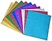 Aspicio Products Glitter Paper Sheets Self-Adhesive 10 Assorted Colors Rainbow Sparkle, 12