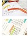 UCLEVER Decorative Washi Tape DIY Rainbow Sticker Masking Paper Set 10 Rolls, 0.3 inch x 16.4ft(WxL) (Ten Colors)