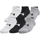 Under Armour Kids' Youth Training Cotton No Show Socks (6 Pairs)