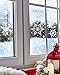 GSS Designs Snowflakes Art Stencil - Reusable Stencils(12x16inch) - Christmas Decoration Snowflakes Painting Template for Furniture, Wall, Window, Fabric, Wood(SL-072)
