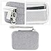 co2CREA Hard Travel Case Replacement for Fujifilm Instax Mini Link 3 2 1 Smartphone Printer (Ash White Case + Inside White)