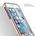ULAK iPhone 6 Plus Case,iPhone 6s Plus Case, Slim Dual Layer Scratch Resistant Hard Back Cover Shock Absorbent TPU Bumper Case for Apple iPhone 6 Plus, iPhone 6s Plus 5.5 inch-Rose Gold/Grey