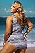 Dearlove Women's Sexy Lace Up V Neck One Piece Swimsuit Swimwear Plus Size