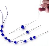 CCLKHY Bead Needle Set, 5 Stainless Steel Big Eye Beading Needles view 4