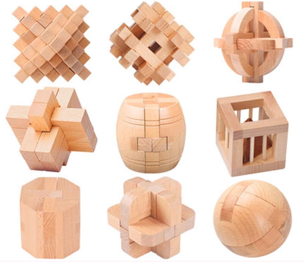 Brass Intelligence Kong Ming Luban Lock 