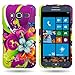Hard Slim Case Protective Snap-On Cover for Samsung ATIV S Neo by CoverON - Floral Medley Design