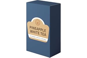 HANFANGLING Pineapple White Tea, Natural Flavor, Tropical Style and White Tea Mellow Fragrance 20 Tea Bags