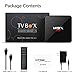 TICTID [2GB DDR3/16GB EMMC] M9X MAX Android 6.0 TV Box S905X Quad-core Cortex-A53 Smart TV Box with Dual WiFi (2.4GHz/5GHz) Bluetooth 4.0 & H.265 4k2k UHD Media Player