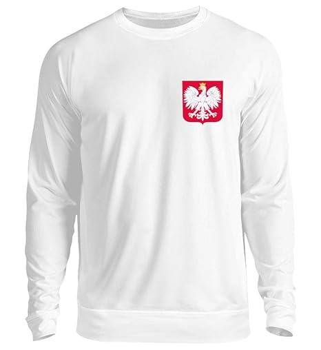 Polen Trikot Emblem Wappen Polnische Flagge Polska Adler Fahne Geschenk - Unisex Pullover